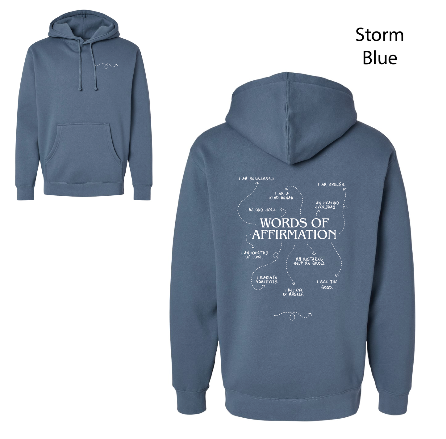 Words of Affirmation - Hooded Sweatshirt